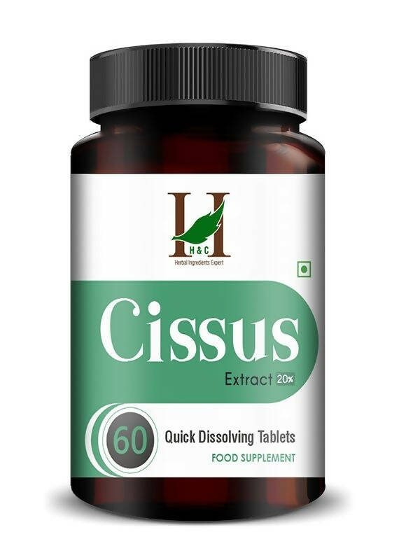 H&C Herbal Cissus Extract Quick Dissolving Tablets | Grocsy