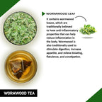 Teacurry Wormwood Tea Bags | Grocsy