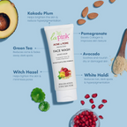 La Pink Acne & Pore Perfection Face Wash With White Haldi & Green Tea | Grocsy