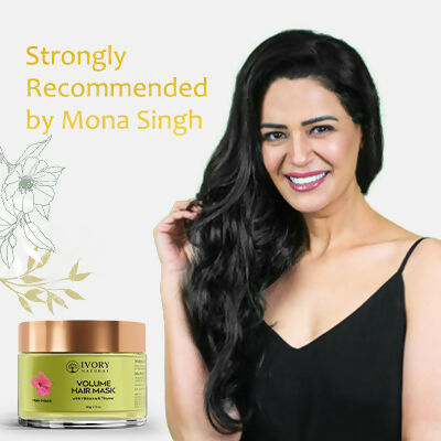 Ivory Natural Hair Volume Mask - Hair Volume And Length For Both Men & Women | Grocsy