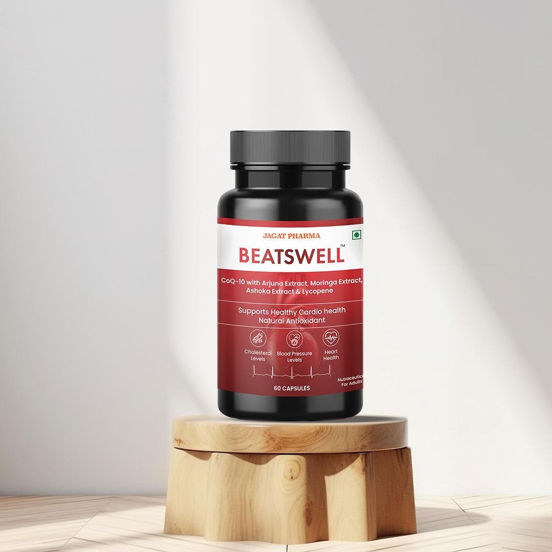 Jagat Pharma Beatswell Capsules for Your Heart’s Daily Dose of Strength | Grocsy