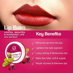 Nuerma Science Beetroot Lip Balm | Lighten, Brighten & Nourished Lips | Grocsy