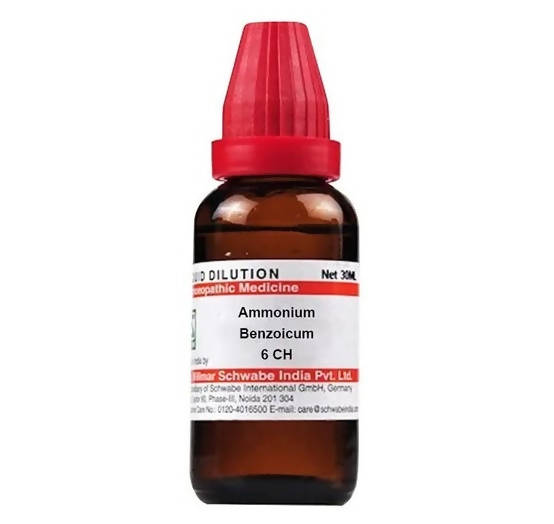 Dr. Willmar Schwabe India Ammonium Benzoicum Dilution | Grocsy