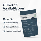 Miduty by Palak Notes UTI Relief with D-Mannose And Cranberry-Vanilla Flavor | Grocsy