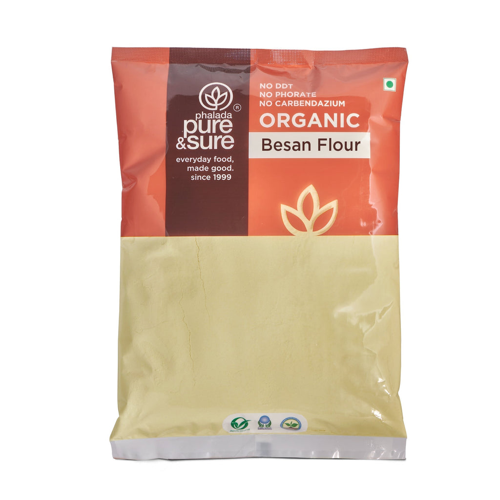 Pure & Sure Organic Besan Flour | Grocsy