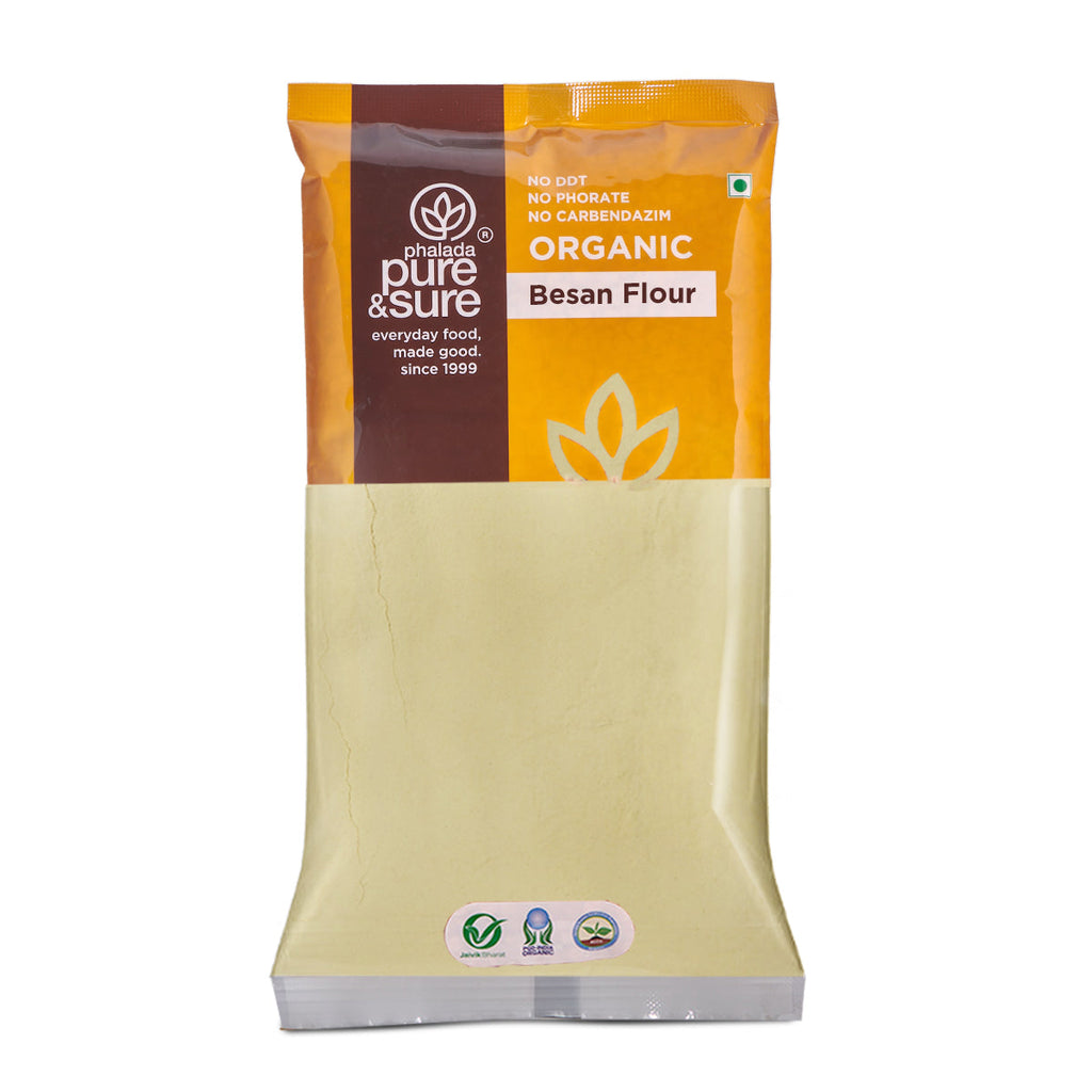 Pure & Sure Organic Besan Flour | Grocsy