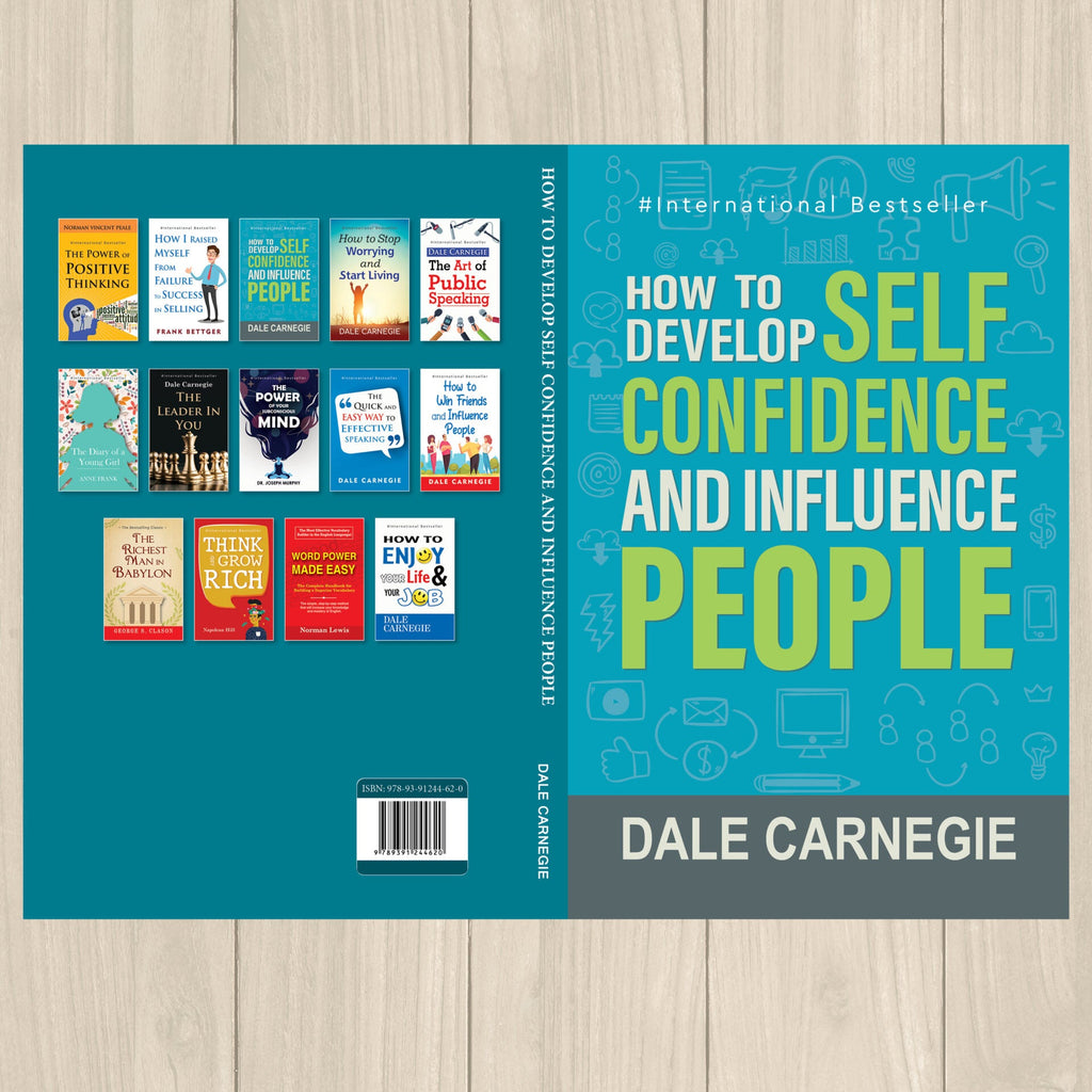 The Best Books of Dale Garnegie (Set of 5) - How To Enjoy Your, Develop Self Confidence, Influence People and Many More | Grocsy