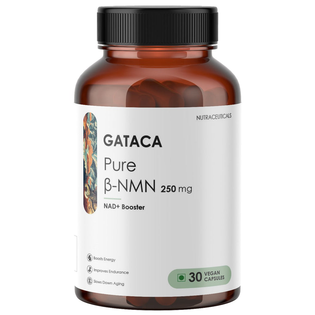 GATACA Pure β-NMN -  250 mg Capsules, Backed by 21 Patents | Grocsy