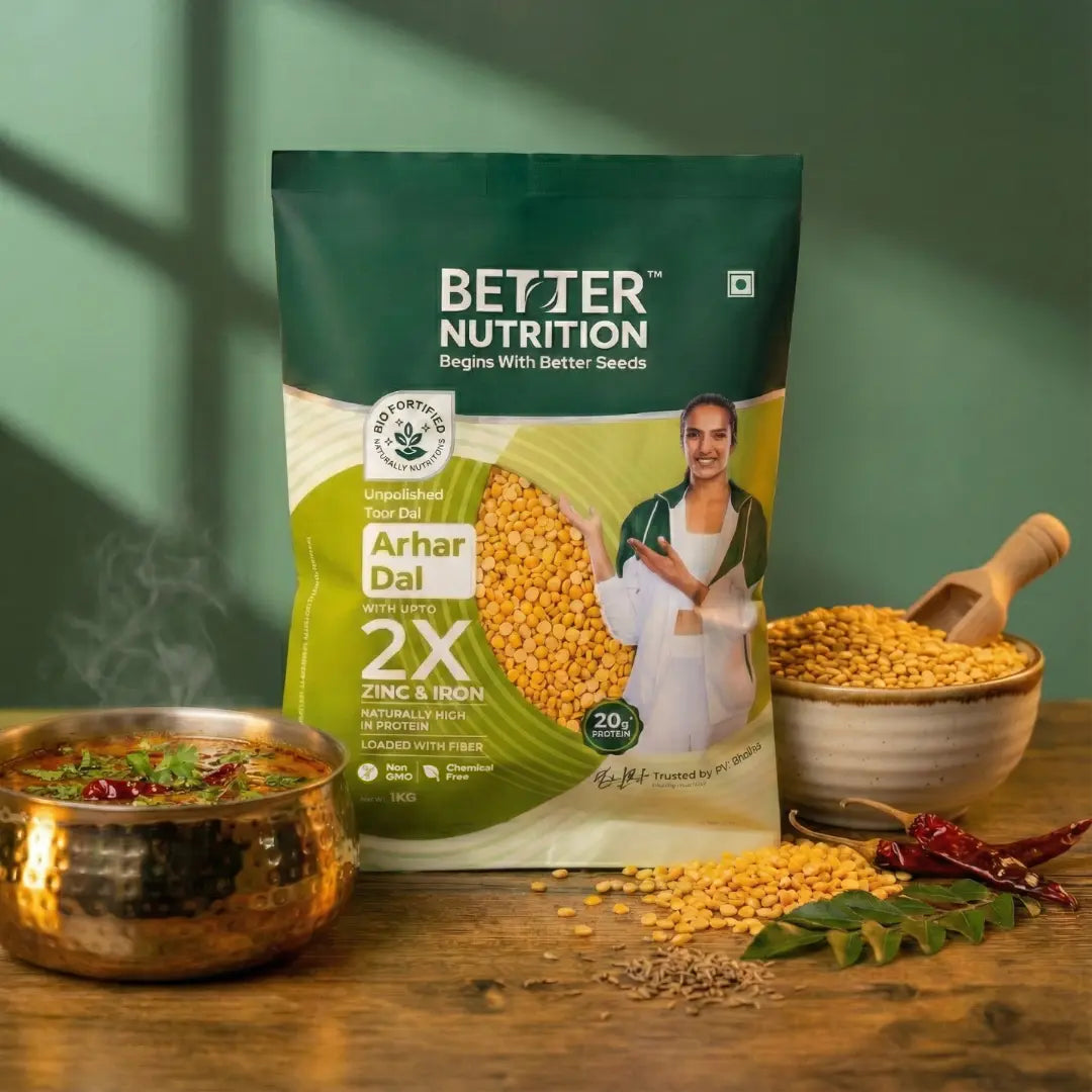 Better Nutrition Biofortified Arhar Dal / Toor Dal | Grocsy