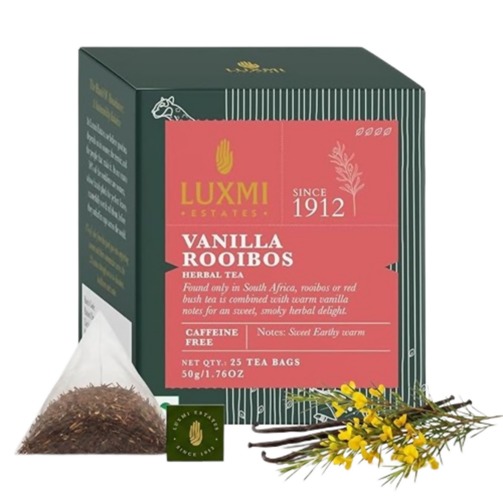 Luxmi Estates Vanilla Rooibos Chai Herbal Infusion | Grocsy