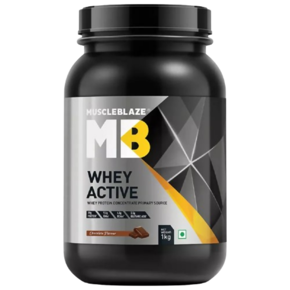 MuscleBlaze Whey Active Chocolate | Grocsy