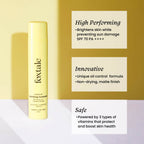 Foxtale Niacinamide Mattifying Sunscreen SPF 70+ PA++++ - Prevents Tanning, UVA/UVB Protection | Grocsy