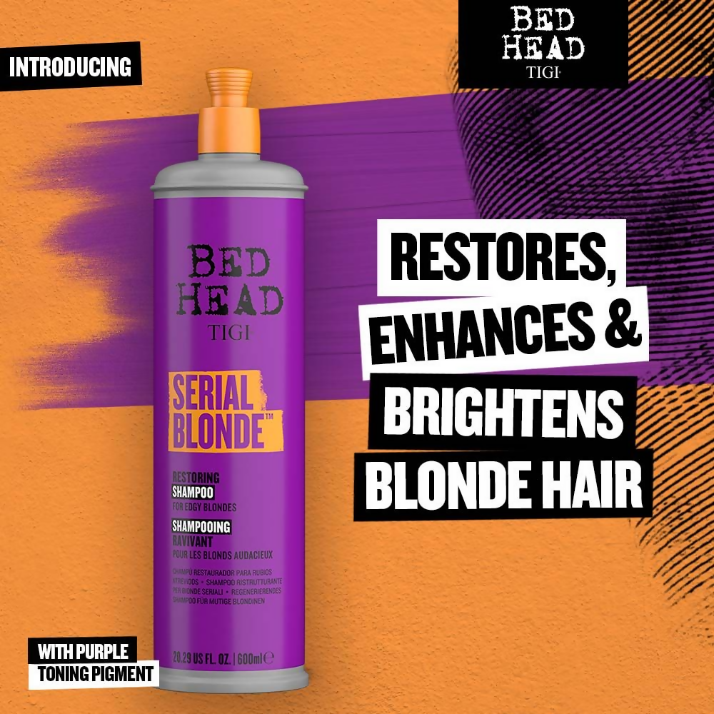 TIGI Bed Head Serial Blonde Restoring Shampoo | Grocsy