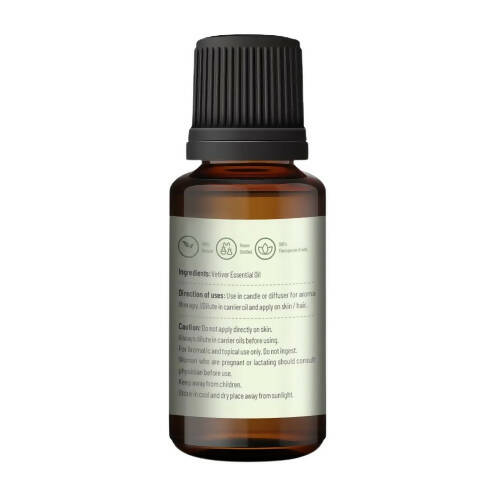 Korus Essential Vetiver Essential Oil - Therapeutic Grade | Grocsy