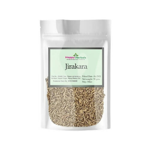Happy Herbals Jirakara (Cumin) | Grocsy