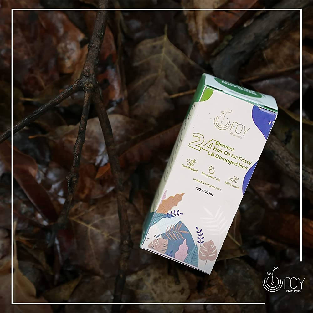 FOY Naturals Element Hair Oil For Frizzy & Damaged Hair | Grocsy
