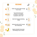 Keya Seth Aromatherapy Orange Gel Scrub with Walnut | Grocsy