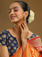 Ruby Raang Traditional Gold Earrings | Grocsy