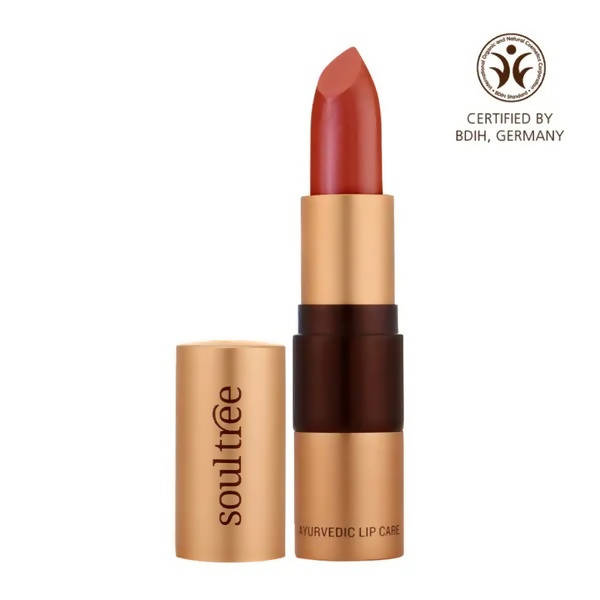 Soultree Ayurvedic Lipstick Deep Blush 820 | Grocsy