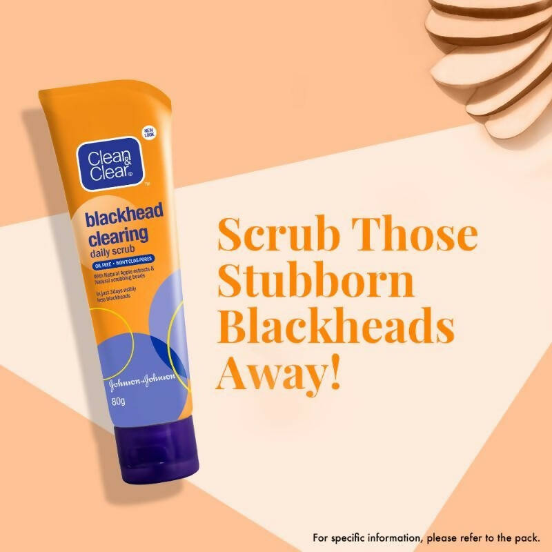 Clean & Clear Blackhead Clearing Daily Scrub | Grocsy