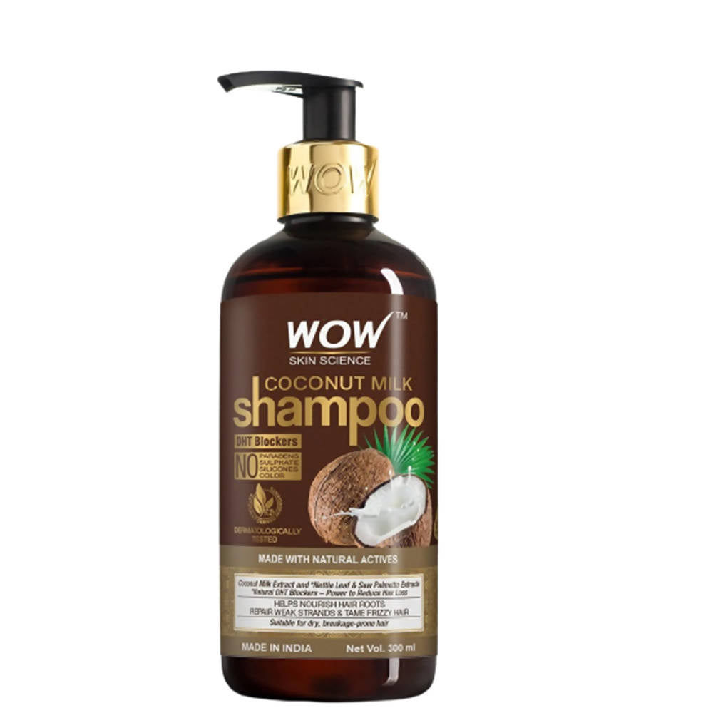 Wow Skin Science Coconut Milk Shampoo | Grocsy
