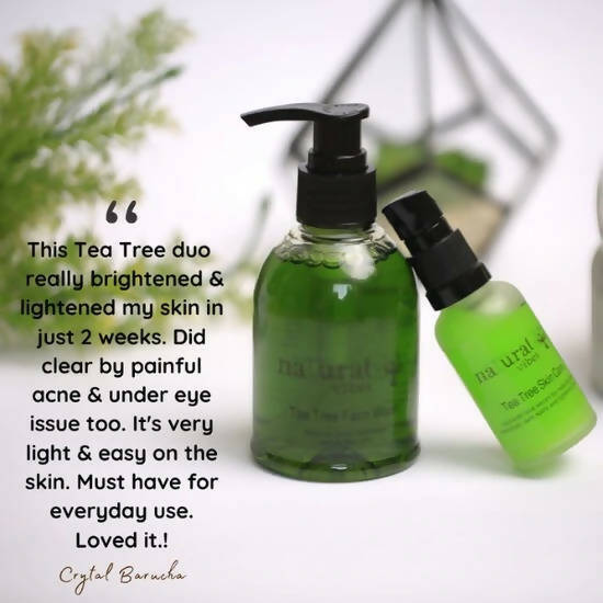 Natural Vibes Tea Tree Acne & Repair Face Serum | Grocsy
