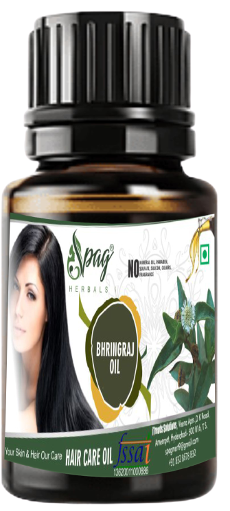 Spag Herbals Bhringraj Oil For Hair & Skin Care | Grocsy