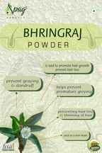Spag Herbals Premium Bhringraj Powder | Grocsy