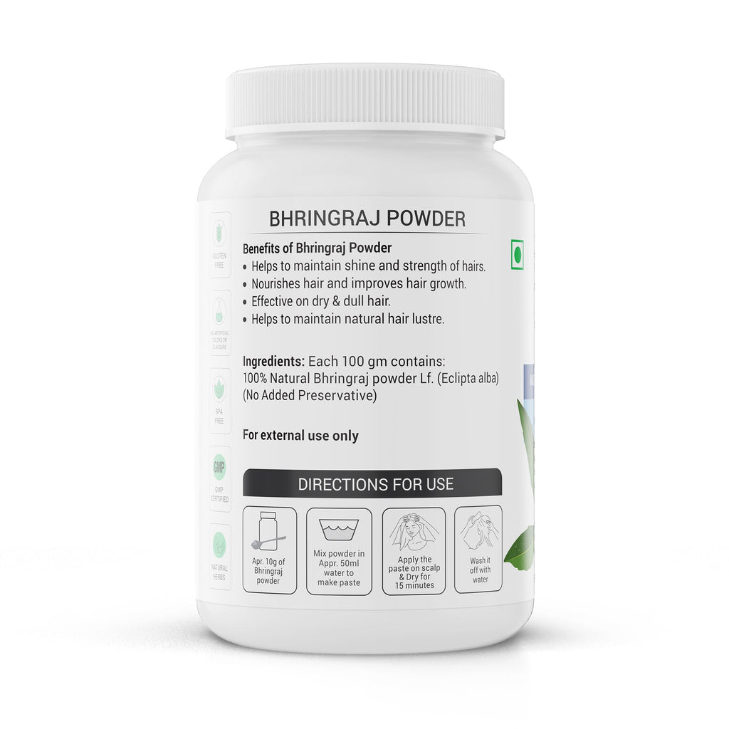 Krishna'S Herbal & Ayurveda Bhringraj Powder | Grocsy