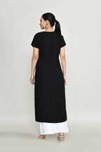 Joban Fashion Black Rayon Tunic | Grocsy