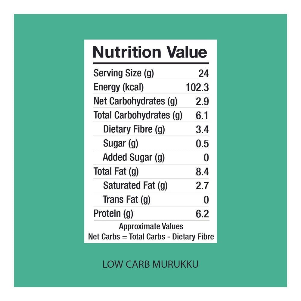 Lo Low Carb Murukku | Grocsy