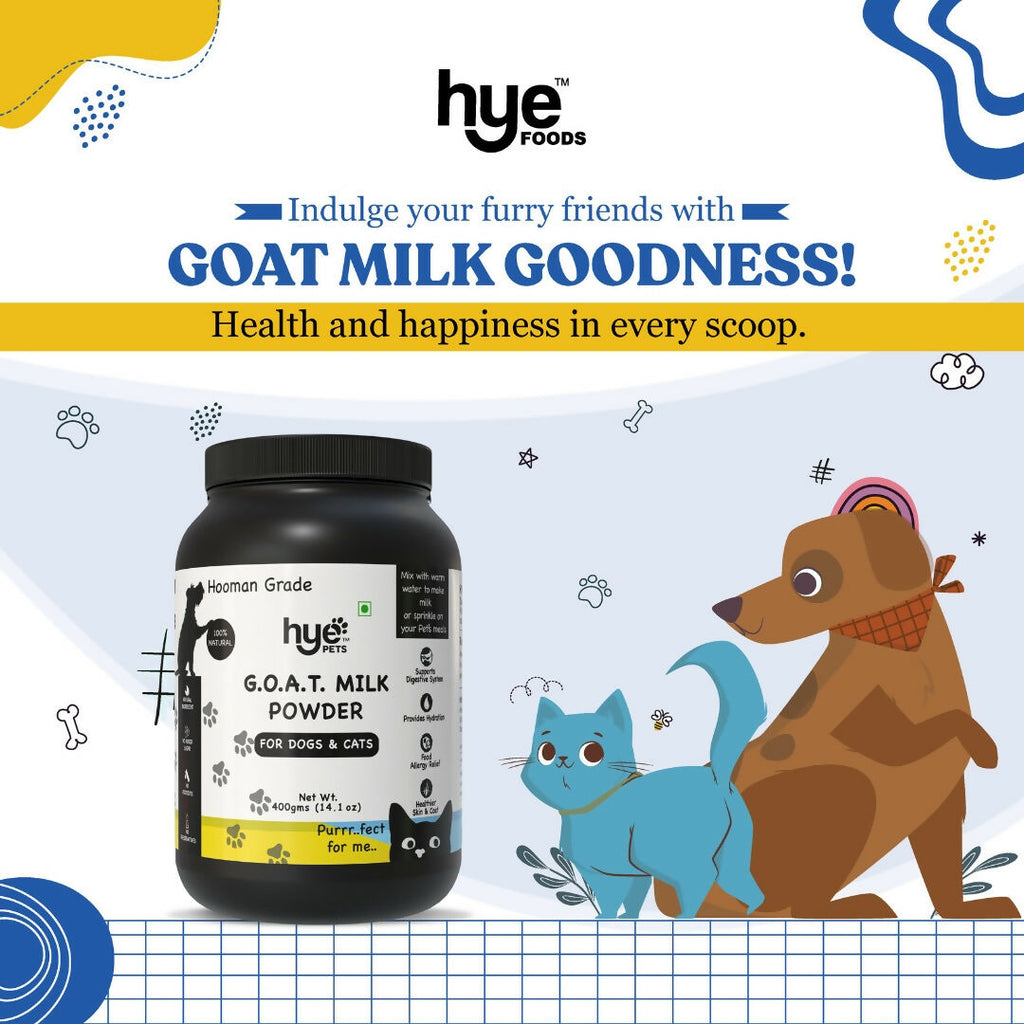 Hye Pets Goat Milk Powder For Pets | Grocsy