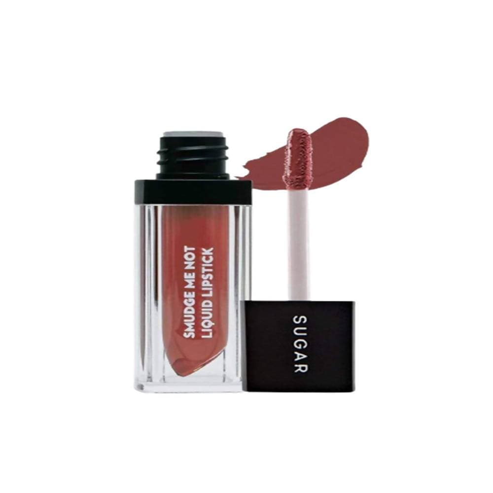 Sugar Smudge Me Not Liquid Lipstick - Wooed By Nude (Peach Nude) | Grocsy