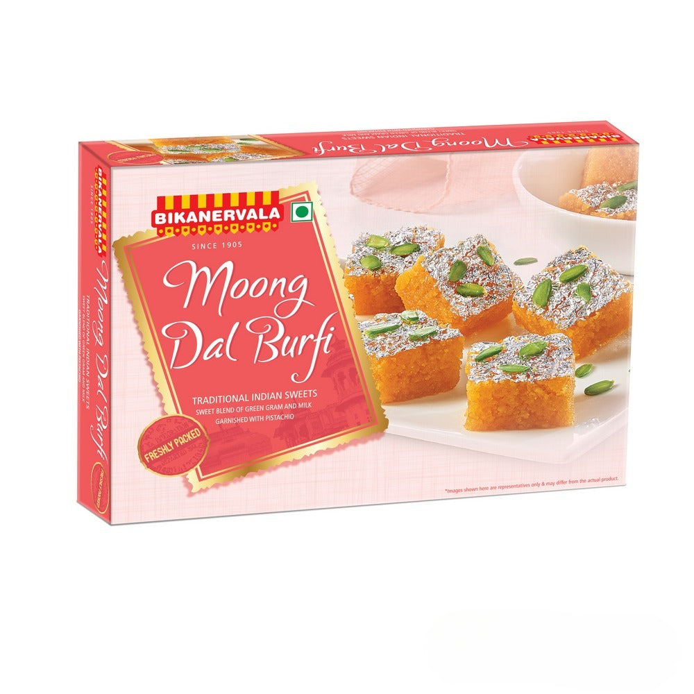 Bikanervala Moong Dal Burfi | Grocsy
