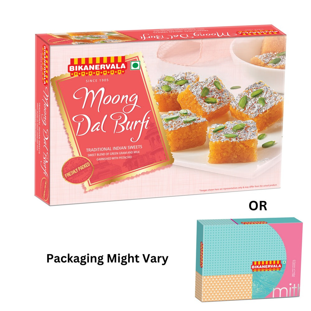 Bikanervala Moong Dal Burfi | Grocsy