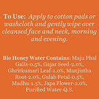 Biotique Bio Honey Water With Pore Tightening Toner | Grocsy