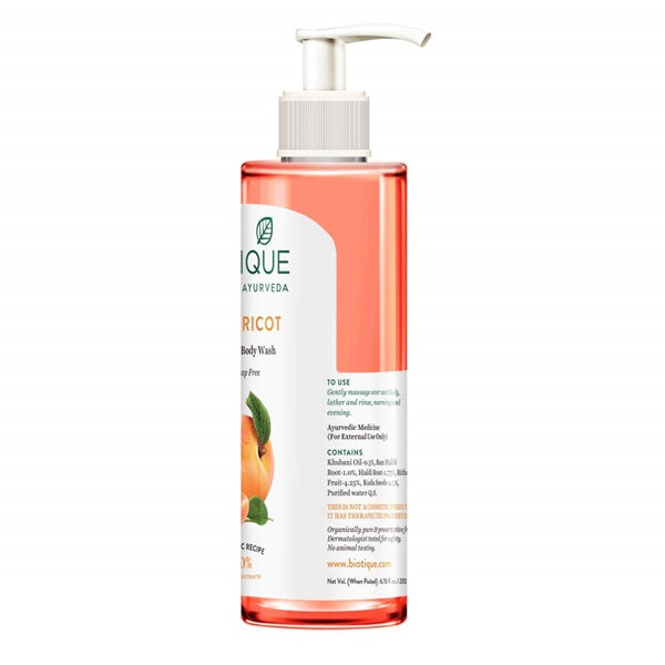 Biotique Bio Apricot Refreshing Body Wash | Grocsy