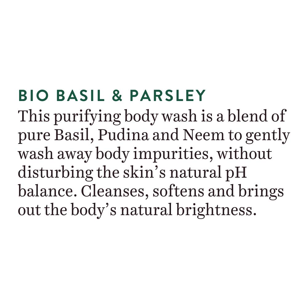Biotique Bio Basil & Parsley Revitalizing Body Wash | Grocsy