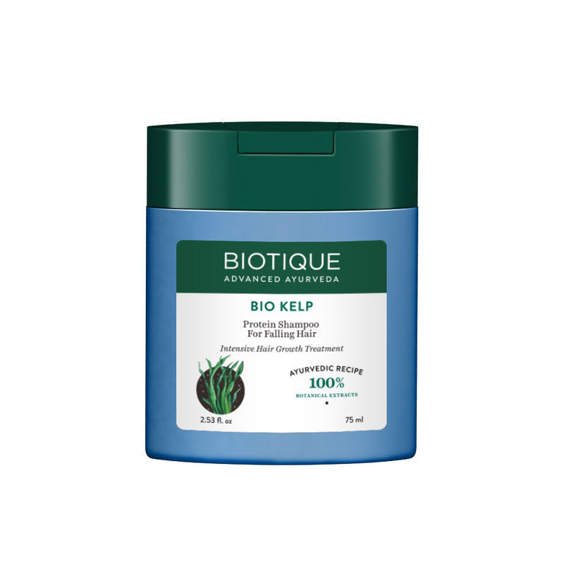 Biotique Bio Kelp Protein Shampoo For Falling Hair | Grocsy