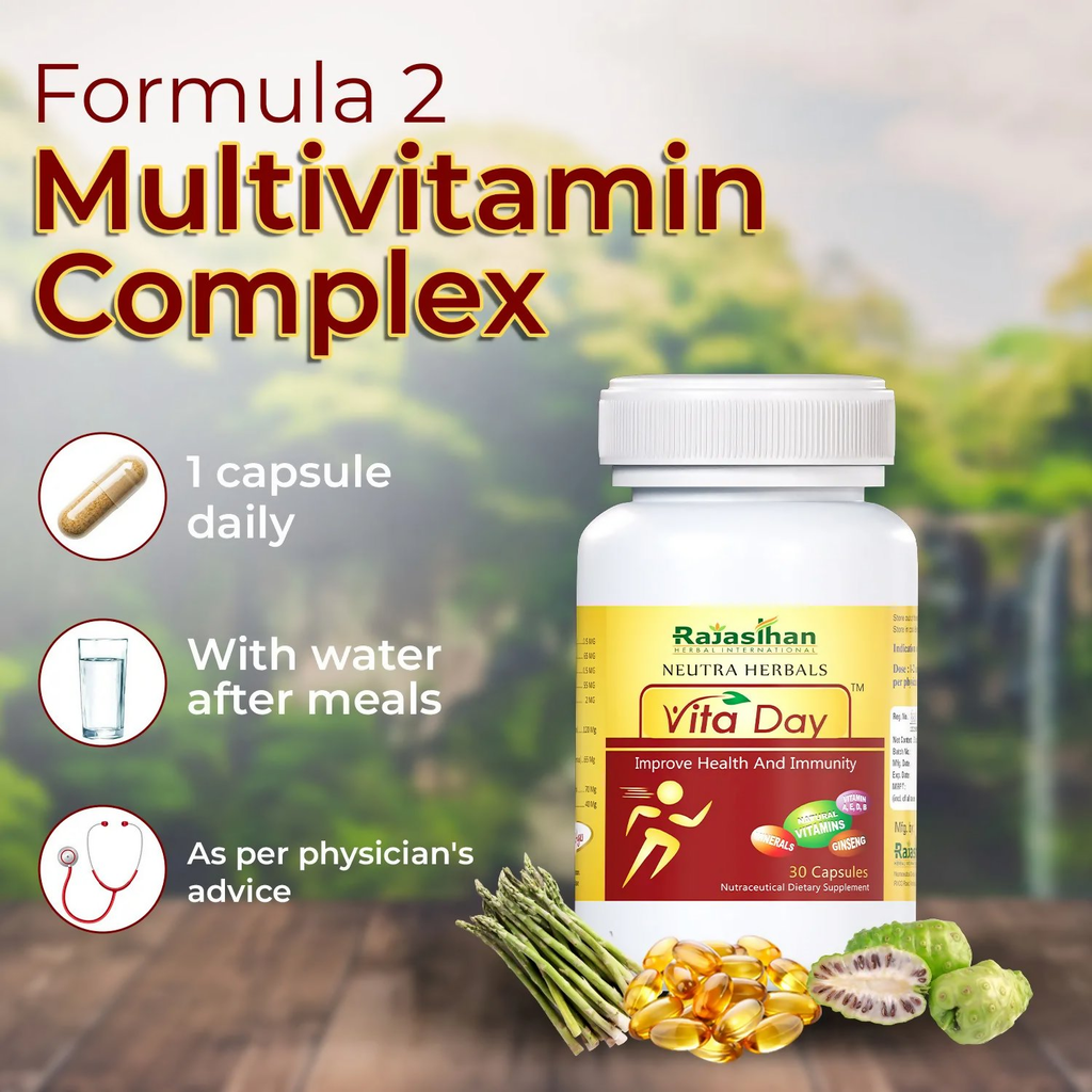 Rajasthan Herbals Neutra Herbals Vita Day Capsules | Grocsy