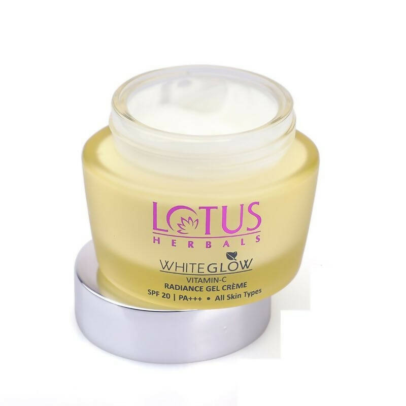 Lotus Herbals Whiteglow Vitamin-C Radiance Gel Crème SPF-20 PA+++ | Grocsy