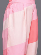 Ahalyaa Women's Traditional Wear Co-ods - Pink | Grocsy