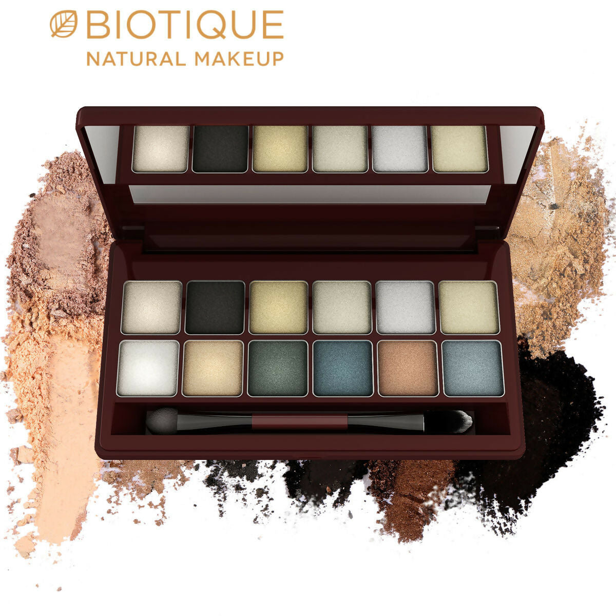 Biotique Diva Palette Eye Shadow - Forest Shimmers | Grocsy