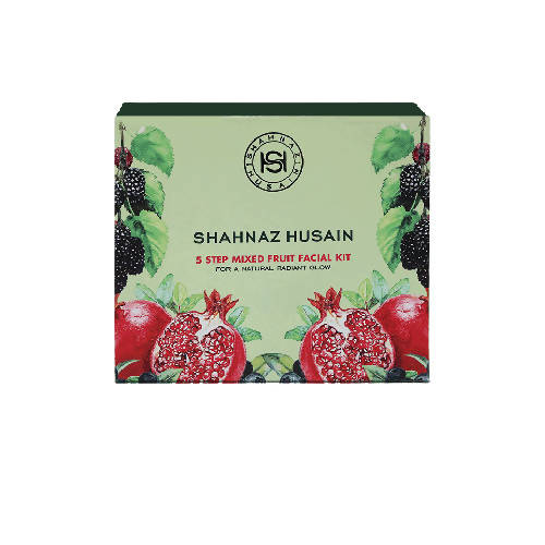 Shahnaz Husain 5 Step Mixed Fruit Facial Kit | Grocsy
