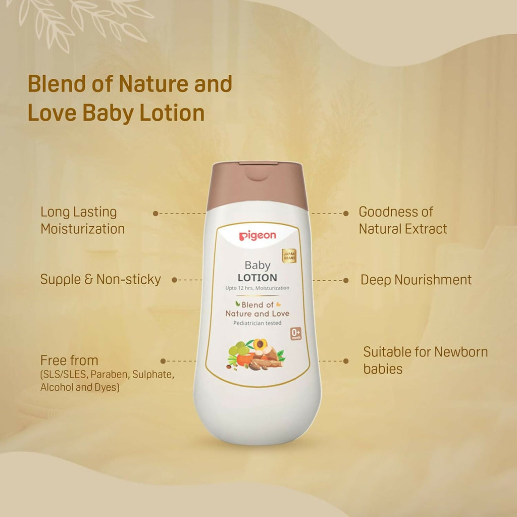 Pigeon Baby Lotion - Upto 12 hrs Moisturization | Grocsy