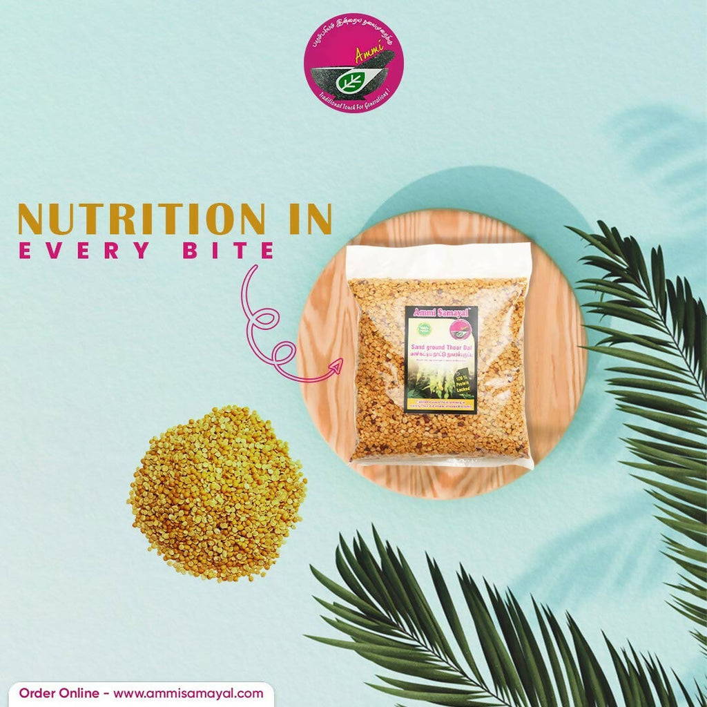 Ammi Samayal Sand Ground Toor Dal | Grocsy