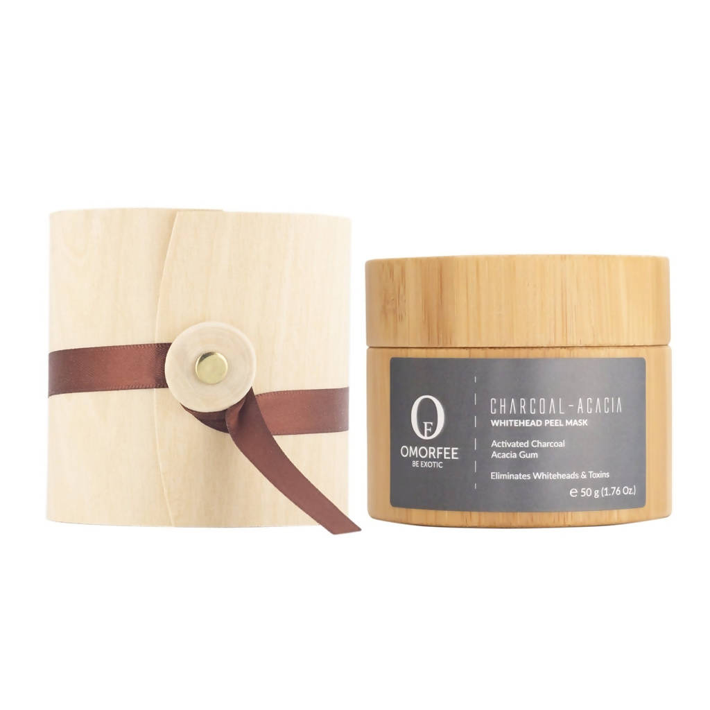 Omorfee Charcoal-Acacia Whitehead Peel Mask | Grocsy