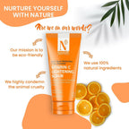 Nutriglow Advanced Organics Vitamin C Lightening Scrub | Grocsy