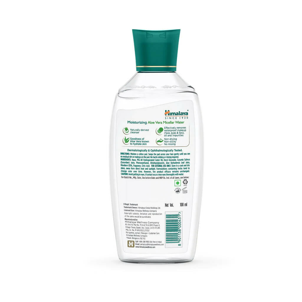 Himalaya Herbals Moisturizing Aloe Vera Micellar Water | Grocsy