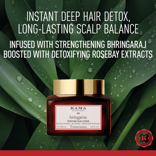 Kama Ayurveda Bringaras Purifying Scalp Scrub | Grocsy
